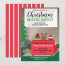 Search for movie night christmas invitations Film