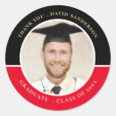 Search for red black graduation stickers Simple