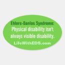 Search for invisible disabilities stickers Eds