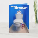Search for bathroom humor cards Toilet