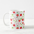 Search for red and green mugs Feminine