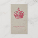 Search for queen business cards Crown