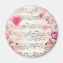 Search for music notes magnets Vintage
