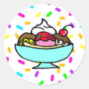 Search for banana split stickers Birthday
