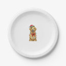 Search for golden retriever christmas plates Wolf