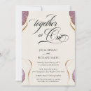 Search for amethyst wedding invitations Glitter