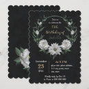Search for romantic birthday invitations Gold