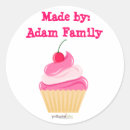 Search for cherry cupcake stickers Party