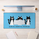 Search for evil cat mousepads Cute