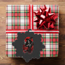 Search for red skull christmas tree decorations Spooky