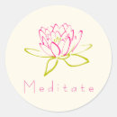 Search for lotus meditation stickers Floral