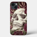 Search for skull and roses iphone cases Watercolor