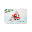 Search for santa claus bath mats Dog