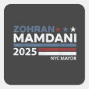 Search for mayor stickers Zohran mamdani