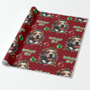 Search for pitbull christmas wrapping paper Bully