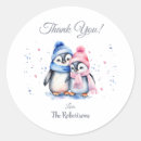 Search for cute penguin thank you stickers Modern