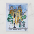 Search for architectural drawing postcards French