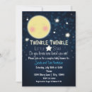 Search for twinkle twinkle little star baby boy shower invitations Sparkle