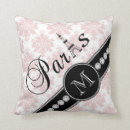 Search for paris pink and black cushions For her