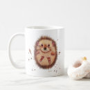 Search for hedgehog coffee mugs Cute