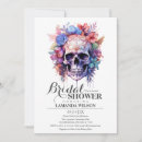 Search for skull bridal shower invitations Boho