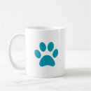 Search for blue dog paw mugs Cat