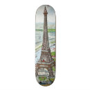Search for eiffel tower skateboards French