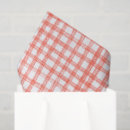 Search for red and white gingham tissue paper Plaid