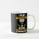 Search for badminton players mugs Cool badminton top