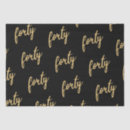 Search for black and gold tissue paper Glitter