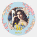 Search for princess sweet sixteen stickers Elegant