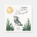 Search for woodland baby shower napkins Forest