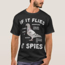 Search for birds arent real tshirts Pigeon