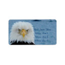 Search for eagle photo return address labels Eagles