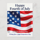 Search for red white blue stripes postcards July 4th
