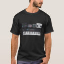 Search for synthesizer tshirts Music