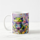 Search for frog with flowers mugs Cottagecore