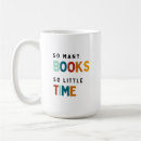 Search for so many books mugs Book lover