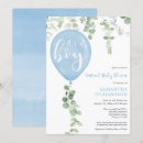 Search for ready to pop baby boy shower invitations Spring summer fall winter