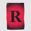 Search for red and black golf towels Chic