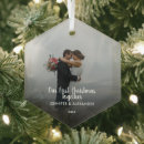 Search for just engaged christmas tree decorations Couple