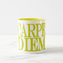 Search for latin quotes mugs Carpe diem