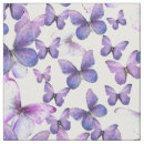 Search for purple butterfly fabric Modern