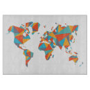 Search for world map chopping boards Geography