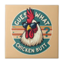 Search for quirky tiles Funny chicken design
