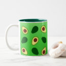 Search for cute avocado mugs Kawaii
