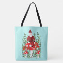 Search for santa claus tote bags Xmas