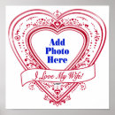 Search for love my wife posters Heart