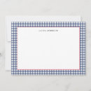 Search for gingham thank you cards Check