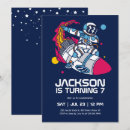 Search for rocket birthday invitations Planets and stars